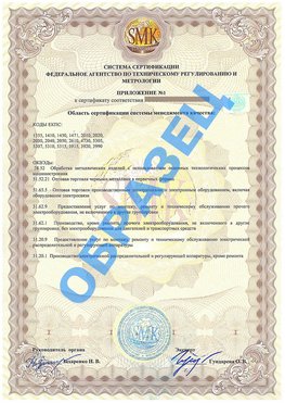Приложение 1 Омск Сертификат ГОСТ РВ 0015-002